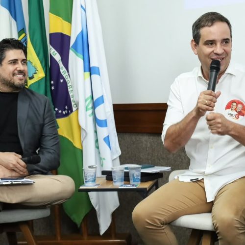 Cadu de Lula propõe ciclo virtuoso de crescimento para o RN durante sabatina na CDL Mossoró