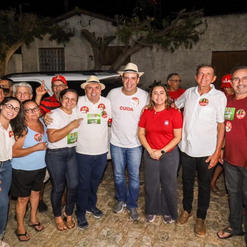 Cadu de Lula leva caravana do Time que Cuida por cinco cidades antes de chegar a Caicó