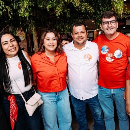 Em um único sábado, Samanda amplia rede de apoios com mais de 20 novas lideranças em quatro municípios do RN
