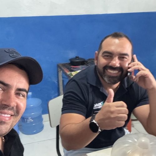 Vereador Guiguil parabeniza secretário de Obras Alisson Souza pelo seu aniversário