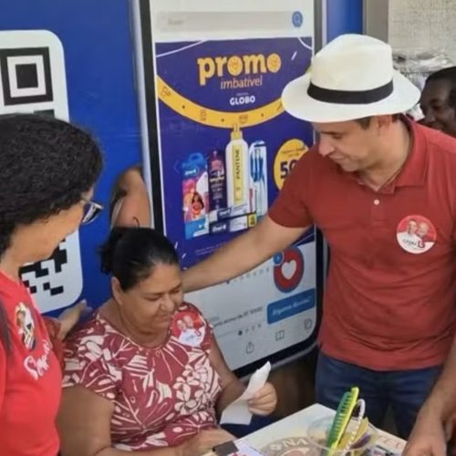 CADU DE LULA FAZ CAMINHADA EM PARNAMIRIM E PROMETE OBRAS VIÁRIAS E CONCLUSÃO DE HOSPITAL METROPOLITANO
