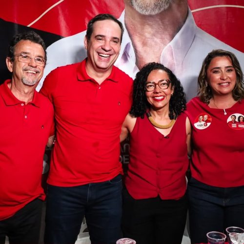 Cadu de Lula convoca militância para a vitória ao lado de Diva e Mineiro