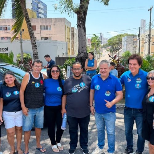 Com multidão em Ceará-Mirim e adesivação em Natal, Júlio César dá largada na campanha a deputado estadual