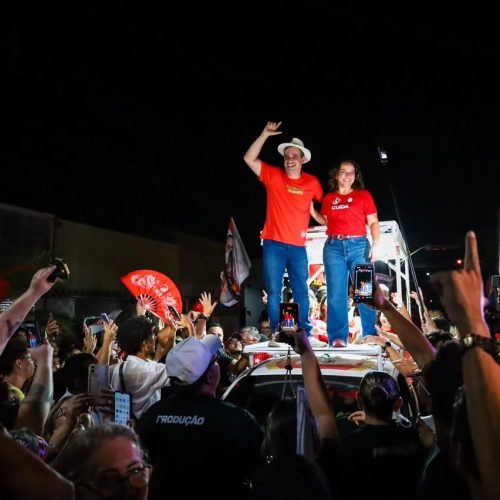 Cadu de Lula mobiliza ‘mar de gente’ com Piseiro do 13 nas ruas de Mossoró
