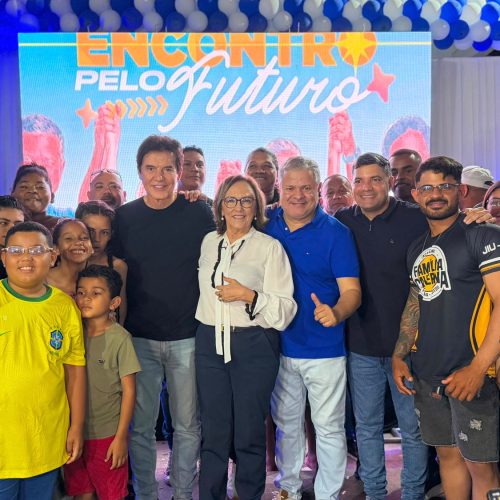 Ceará-Mirim: encontro no Centro Esportivo com o vereador Carlos Filho reforça apoio a Júlio César