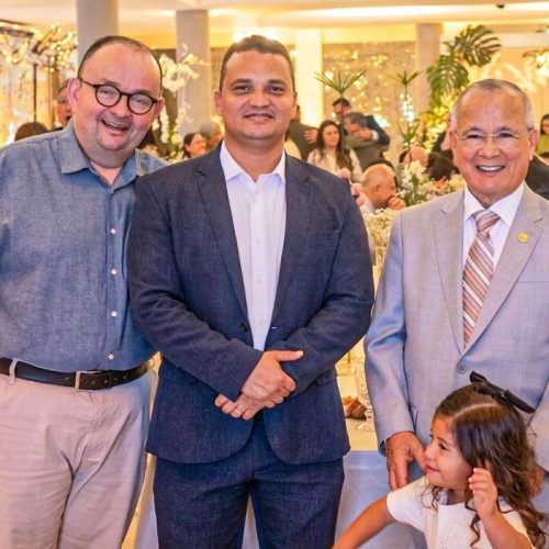 Encontro entre Pedro Filho, pastor Martim Alves e Jesuino Vieira marca momento de fé e diálogo