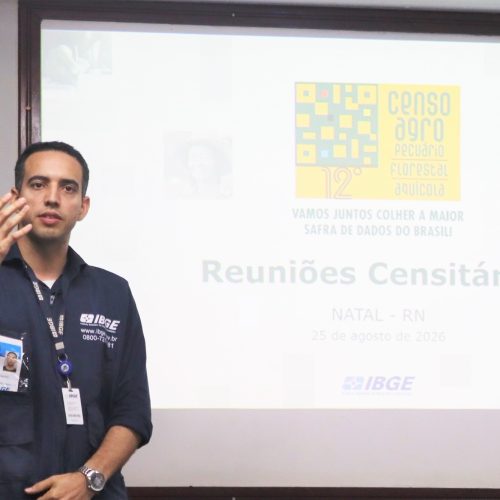 IBGE apresenta Censo Agropecuário 2027 em Reunião Censitária no Rio Grande do Norte