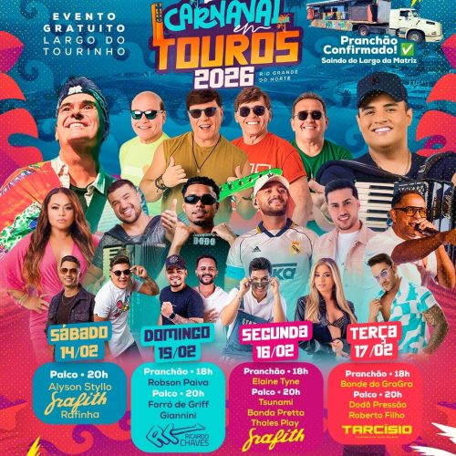 Touros em alta: Esquina do Brasil é destaque no Litoral Norte no Carnaval