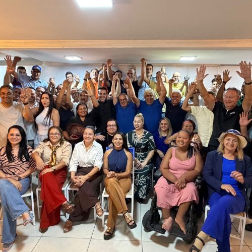 Dobradinha Eriko Jácome e Nina recebem apoio de 50 suplentes e vereadores em Natal