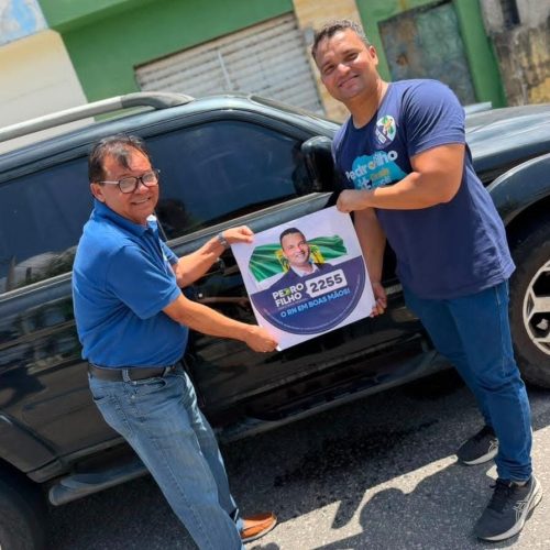 Ex-vereador Bispo Francisco de Assis anuncia voto em Pedro Filho para deputado federal