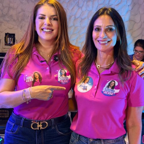 Dobradinha de Sucesso: Cristiane Dantas lança campanha à reeleição ao lado de Nina Souza e diversas lideranças em São José de Mipibu