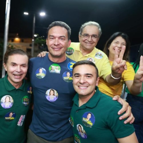 Com 20 mil pessoas em Nova Cruz, Carla Dickson participa de arrastão ao lado de Joquinha Nogueira, Flávio de beroi e Álvaro Dias