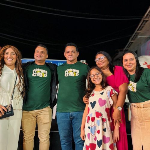 Pedro Filho participa do Mossoró para Cristo, que reúne multidão em noite de fé e comunhão