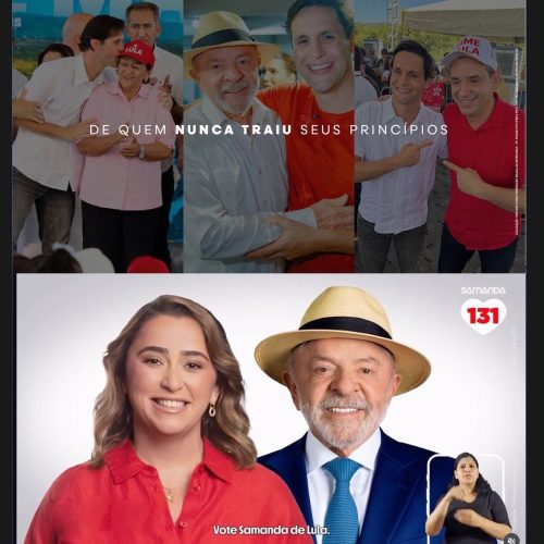 Rafael e Samanda reforçam vínculo com Lula e elevam críticas a adversários ao Senado