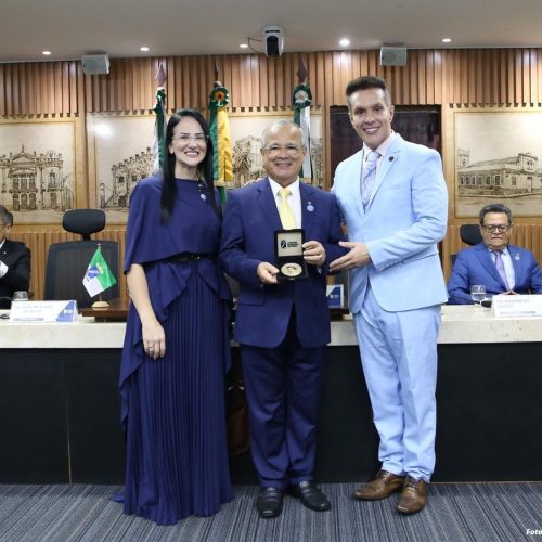 Presidente Eriko Jácome e vereadora Camila Araújo realizam sessão solene em homenagem aos 108 anos da Iadern