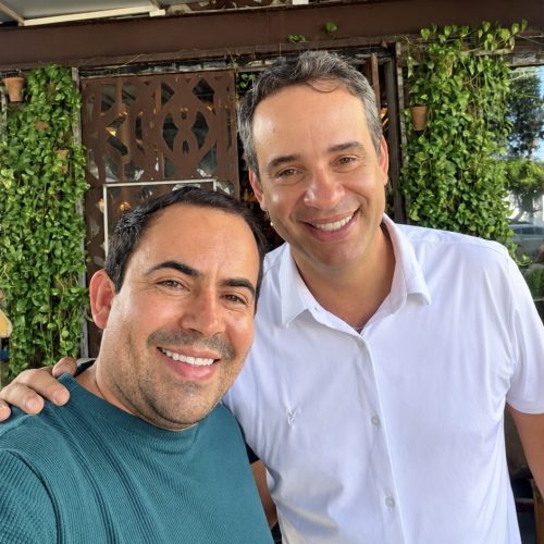 Vereador Guiguil se encontra com o governador eleito Cadu de Lula em Natal