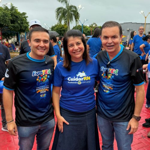 Durante caminhada pelo Autismo, deputada Carla Dickson anuncia construção da Casa Azul em Nova Cruz