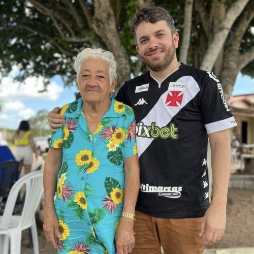 Vereador Fernando Guilherme parabeniza Dona Zilda Oliveira, reserva moral de João Câmara/RN