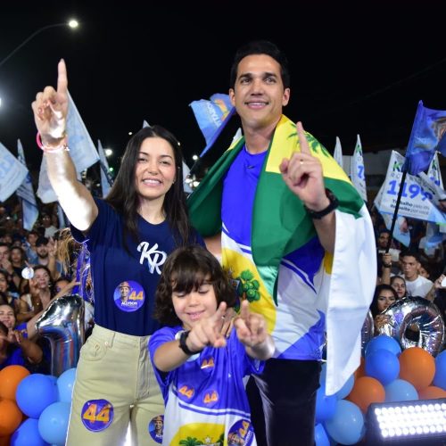 Kleber emociona multidão e faz da inclusão a marca do encerramento da campanha em Monte Alegre
