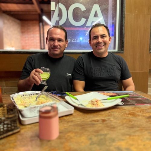 Vereador Guiguil parabeniza amigo Beto Cara de Jaca pelo aniversário