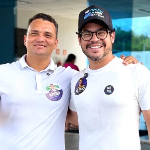 Pedro Filho e Léo Souza anunciam dobradinha na zona Norte de Natal na reta final da campanha