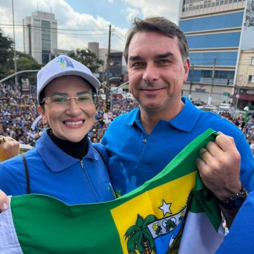 Camila Araújo representa o RN na Marcha para Jesus 2026 em São Paulo