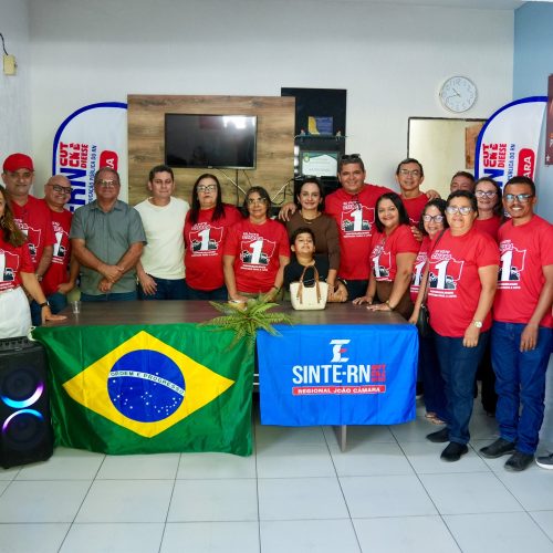 Nova diretoria do Sinte-RN Regional de João Câmara toma posse para o quadriênio 2026/2030