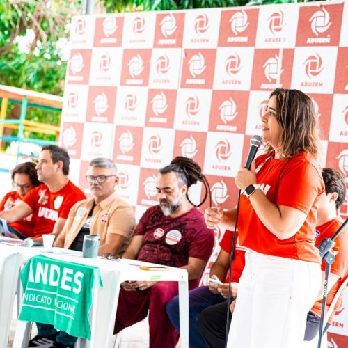 Samanda reafirma defesa da Uern e recebe carta-compromisso da Aduern em Mossoró