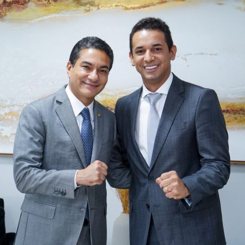 Allyson Bezerra se encontra com Marcos Pereira e garante Republicados em sua chapa