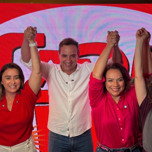 Com Larissa de vice, Cadu de Lula se fortalece mais em Mossoró e repete aliança nacional