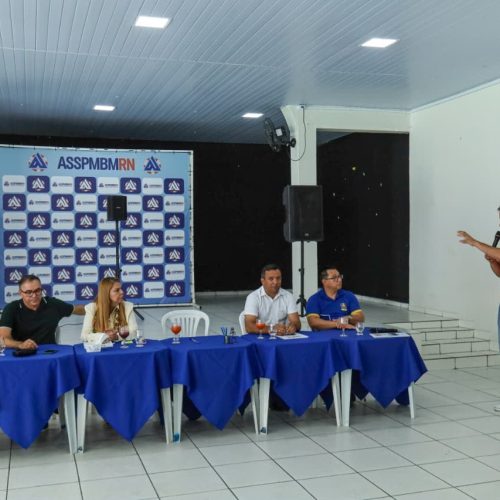 Cadu de Lula reafirma compromisso com a valorização e a modernização da Segurança Pública no RN em encontro na ASSPMBMRN