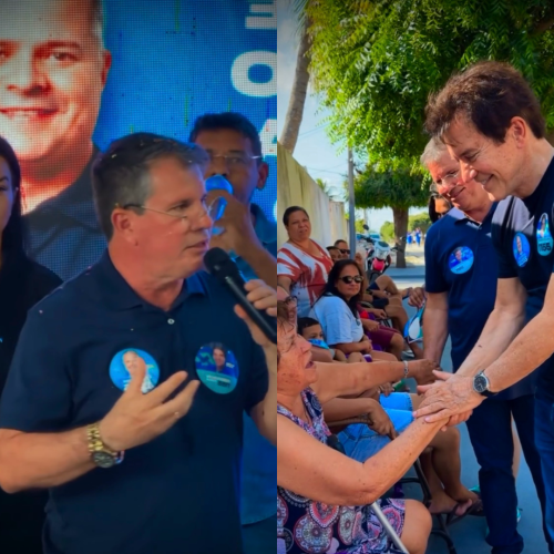 Em Poço Branco, grande carreata reúne apoiadores de Percivaldo Júnior em demonstração de força e união em favor de seus candidatos