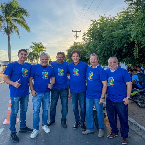 Deputado Robinson Faria participa da 1ª Caminhada pelo Autismo em Poço Branco e anuncia emenda para a AMECA