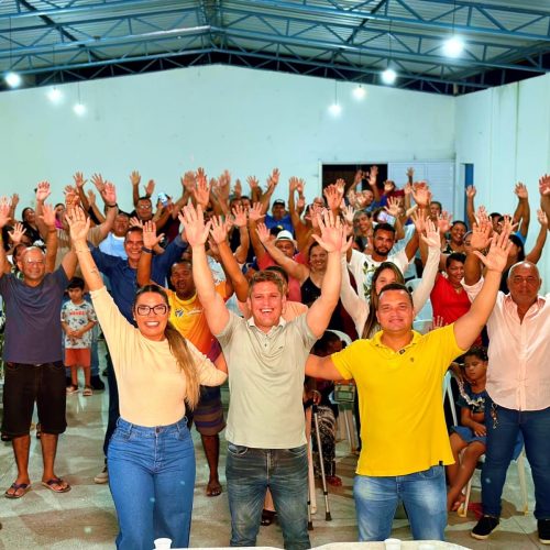 Capitão Vinicius apresenta Pedro Filho como pré-candidato a deputado federal em Extremoz e reforça crescimento da pré-campanha