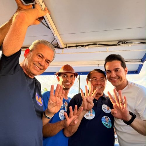 Caravana do Azulão reúne Allyson e Kleber e movimenta São José de Mipibu e Parnamirim