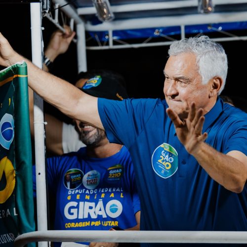 Grande carreata marca passagem de General Girão por Jucurutu