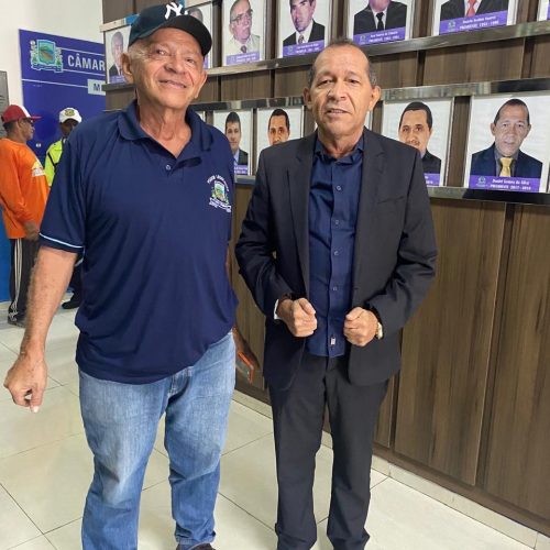 Vereador Daniel Enfermeiro parabeniza o amigo José Noel pelo seu aniversário