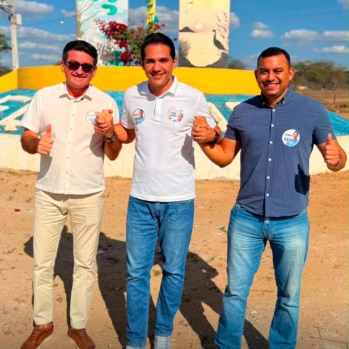Kleber Rodrigues cumpre agenda no Seridó e é recebido pelo prefeito Cletson de Equador e Dr Tadeu de Caicó