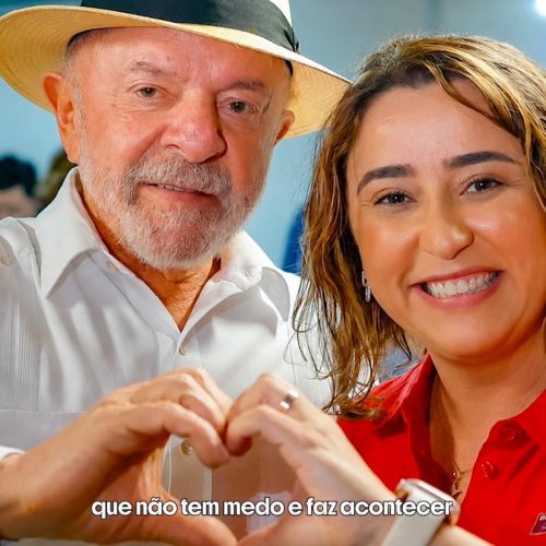 Samanda lança canção de campanha com mensagem de proximidade, trabalho e parceria com Lula e Fátima