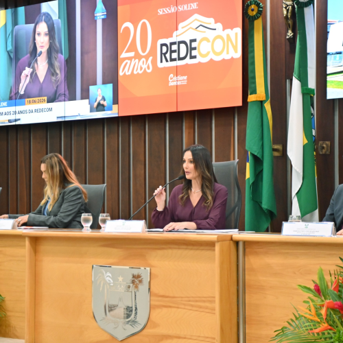 Solenidade homenageia Redecon pelos 20 anos e destaca contribuição para RN
