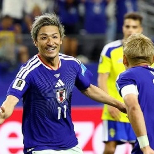 Japão empata com a Suécia e vai enfrentar o Brasil na segunda fase da Copa