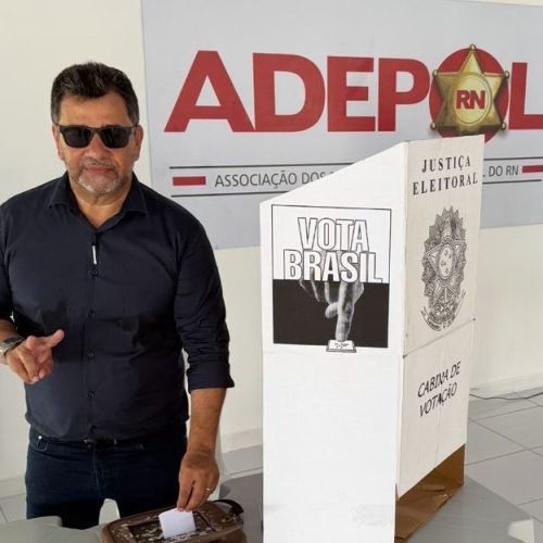 Delegado Fábio Rogério é reconduzido à presidência da Adepol RN para o triênio 2026/2029