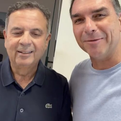 Flávio Bolsonaro e Rogério Marinho confirmam Coronel Hélio como pré-candidato ao Senado da chapa majoritária