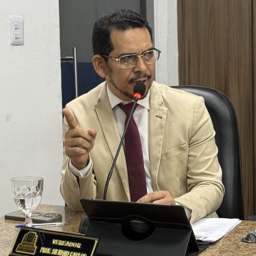 Vereador professor Silvano Carlos cobra transparência e denuncia silêncio da prefeitura sobre Emendas Sobre Impositivas