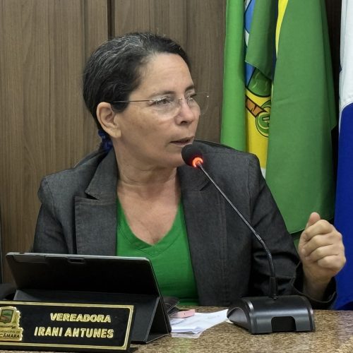 Vereadora Irani Antunes indica realização de concurso público para reforçar a saúde de João Câmara/RN