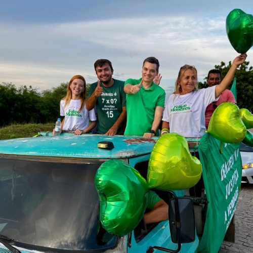Em Lajes, Walter Alves participa da Carreata da Democracia&nbsp;