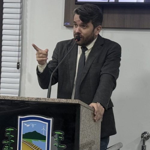 Vereador Fernando Guilherme solicita cronograma completo de recuperação das estradas vicinais da zona rural de João Câmara