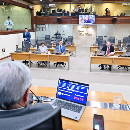 Saúde, infraestrutura e esporte dominam debates em sessão plenária na ALRN