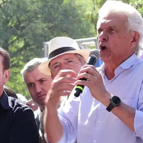 PSD lança candidatura de Ronaldo Caiado à Presidência da República com Kassab vice