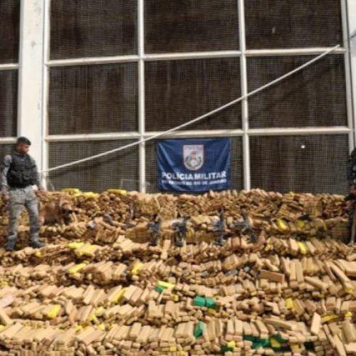 Polícia do RJ registra maior apreensão de drogas da história do Brasil com 48 toneladas de maconha, avaliadas em R$ 50 milhões